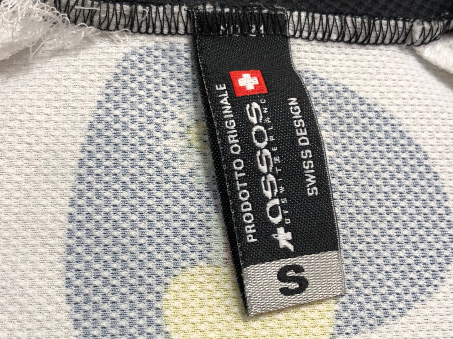 IS809 アソス Assos 半袖 サイクルジャージ 黒 白 S