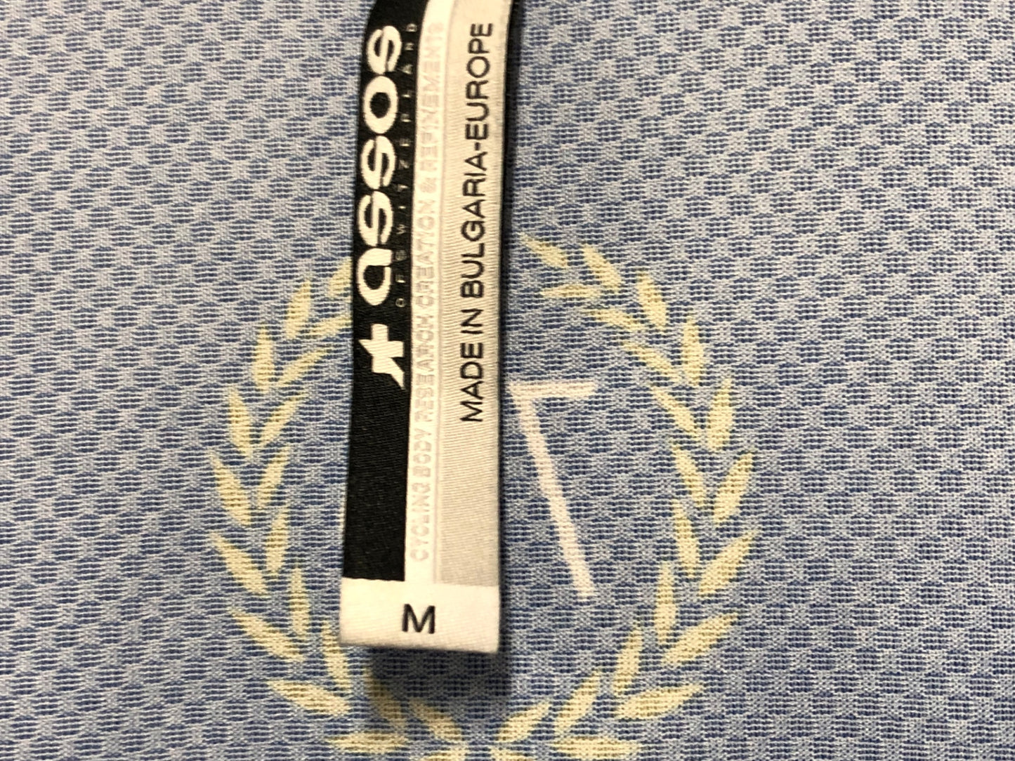 IL976 アソス assos ForToni short sleeve jersey 半袖サイクルジャージ 紺 M ほつれ