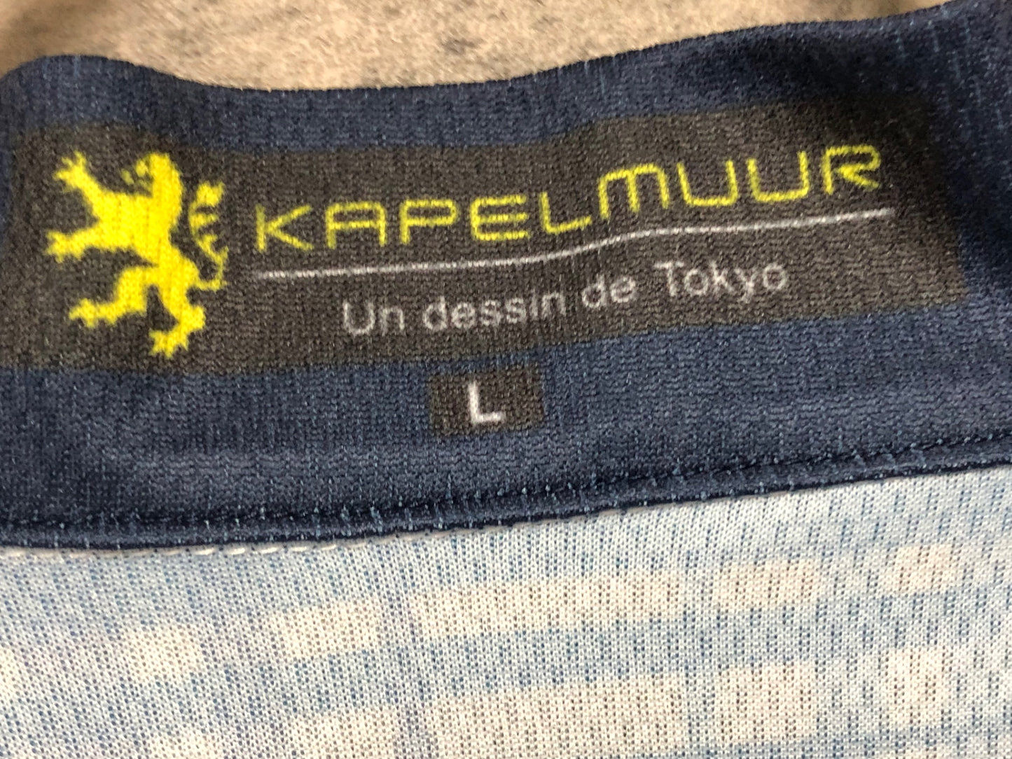 JD074 カペルミュール KAPELMUUR 半袖 サイクルジャージ ターコイズ L