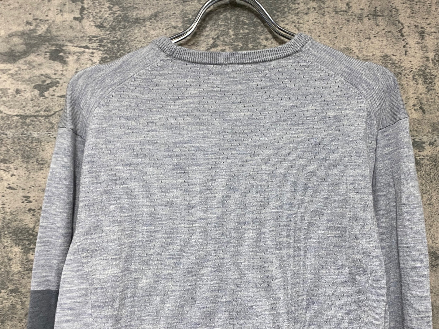 JA329 ラファ Rapha CREW NECK KNIT 長袖 ニット グレー M