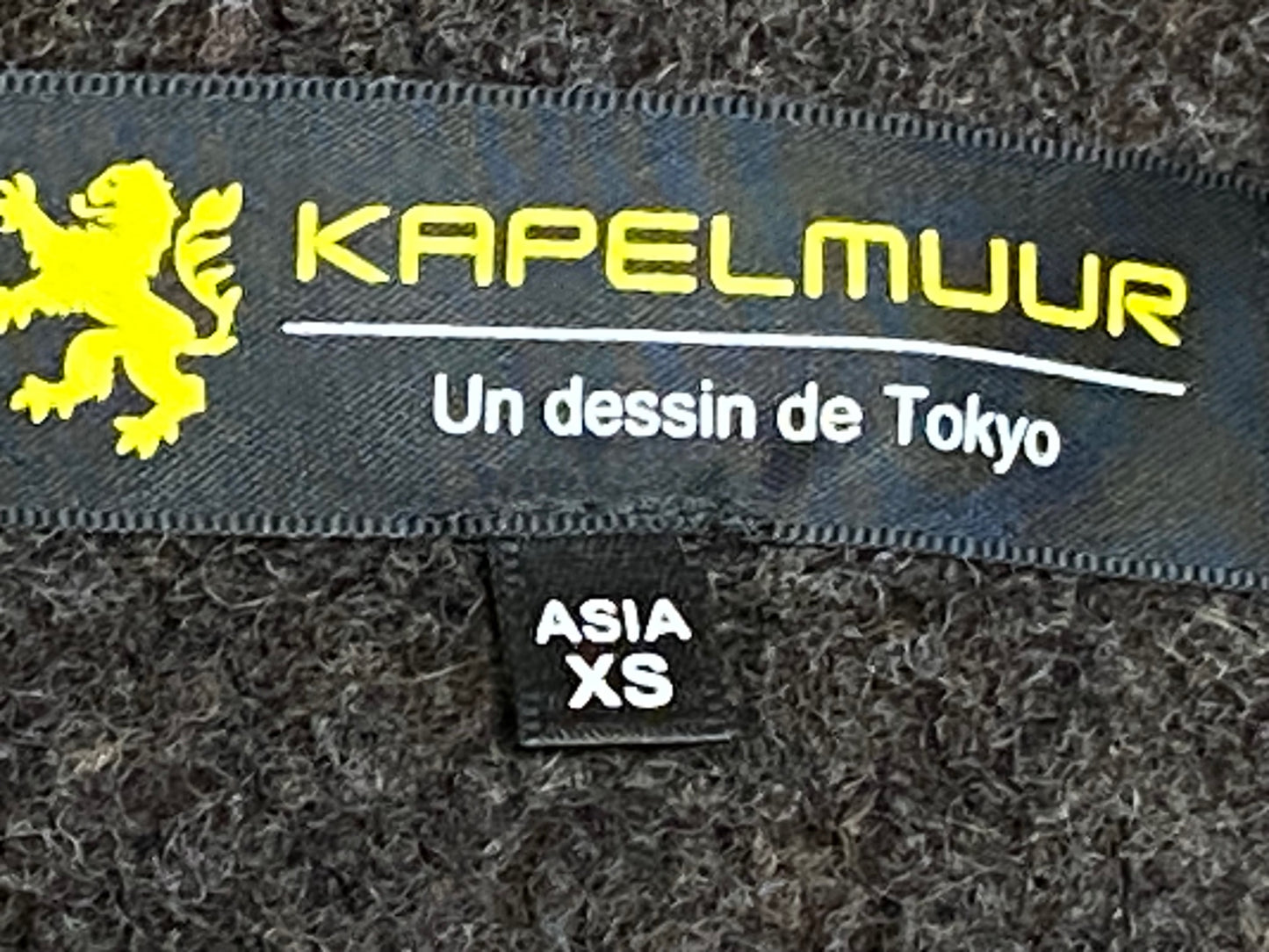 IQ678 カペルミュール KAPELMUUR 長袖 サイクルジャケット 茶 XS ウール