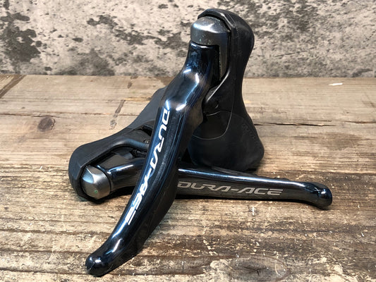 IX109 シマノ SHIMANO デュラエース DURA-ACE ST-9001 STIレバー 左右セット 2×11S