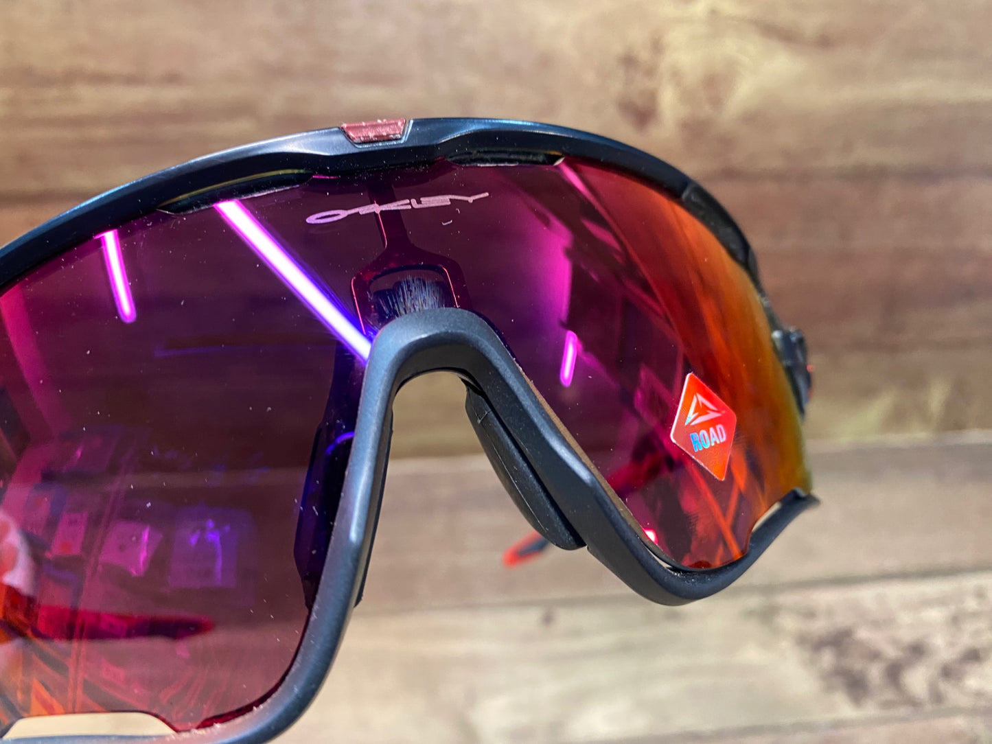 IH180 オークリー OAKLEY JAWBREAKER アイウェア サングラス 黒 PRIZMレンズ(ツールドフランス)