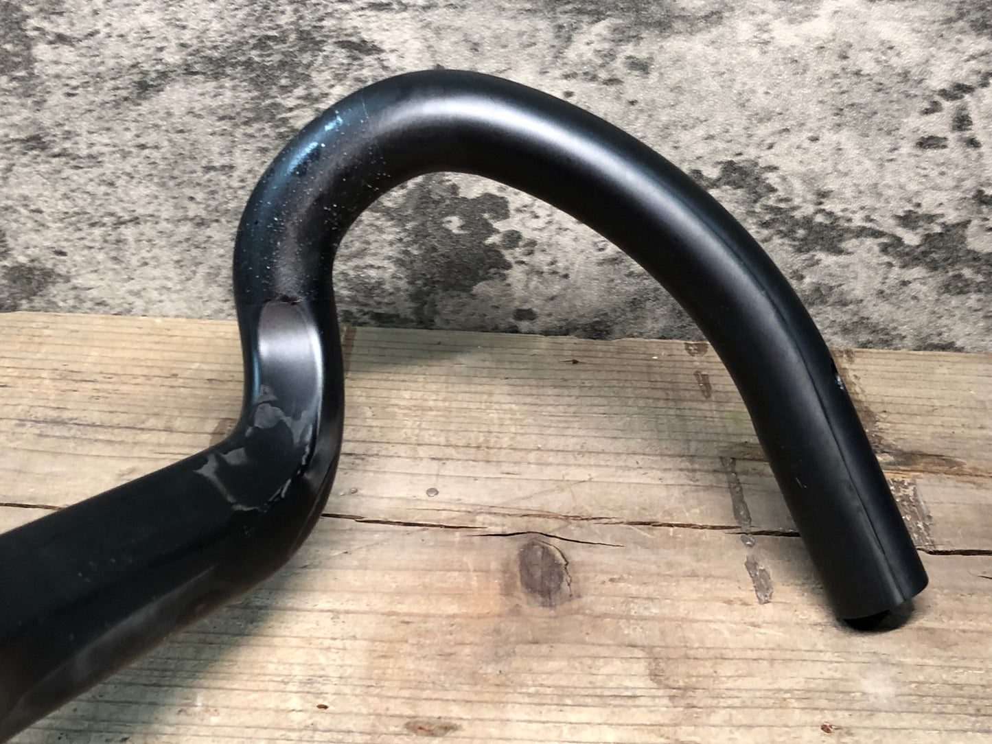 ID142 ウィスキー Whisky Parts Co. スパーノ・カーボンドロップバー Spano Carbon Drop Bar Φ31.8 ブラケット部C-C440mm
