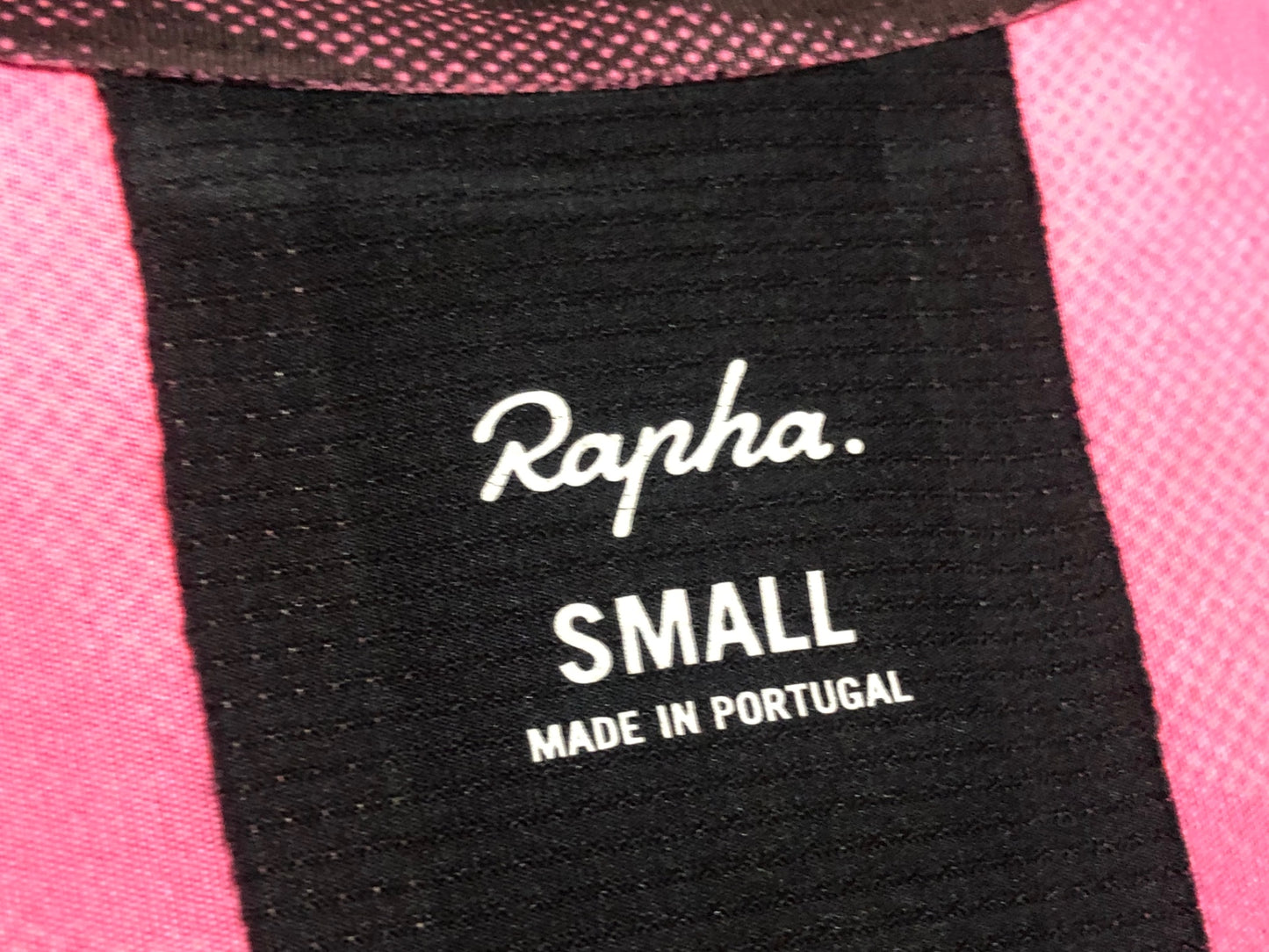 IX371 ラファ Rapha SOUPLESSE FLYWEIGHT JERSEY GRAFFITI PRINT 半袖 サイクルジャージ ピンク S