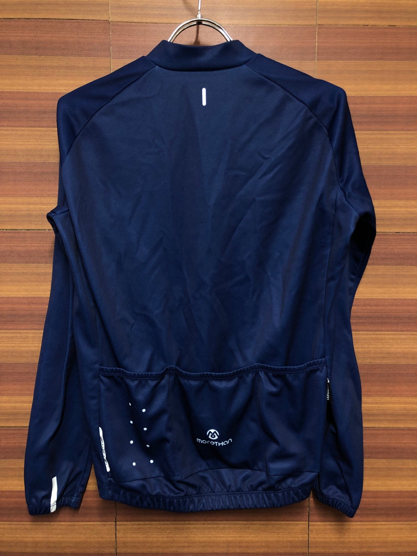 IK353 モーゼン morethan 長袖 サイクルジャージ ネイビー M