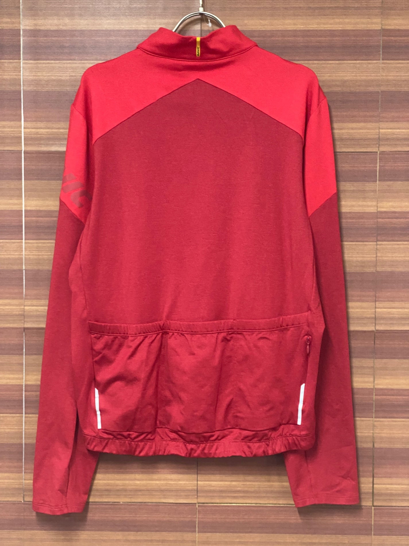 IQ202 マヴィック MAVIC 長袖 サイクルジャケット 赤 L