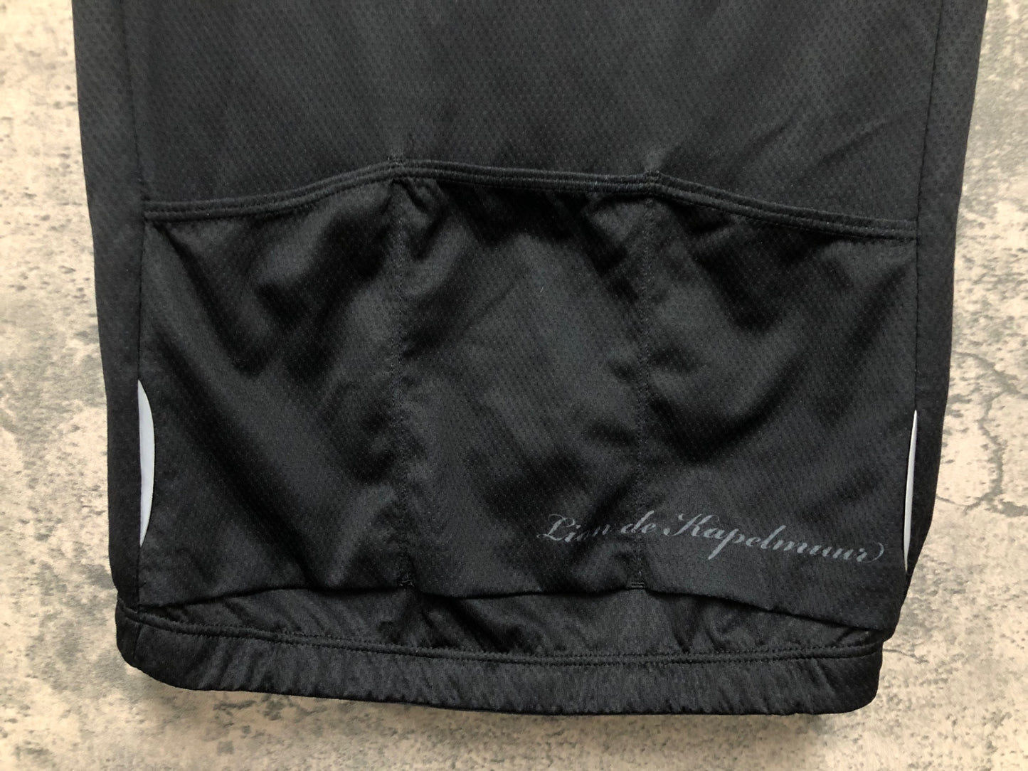 IZ772 リオンドカペルミュール Lion de KAPELMUUR 半袖 サイクルジャージ 黒 M