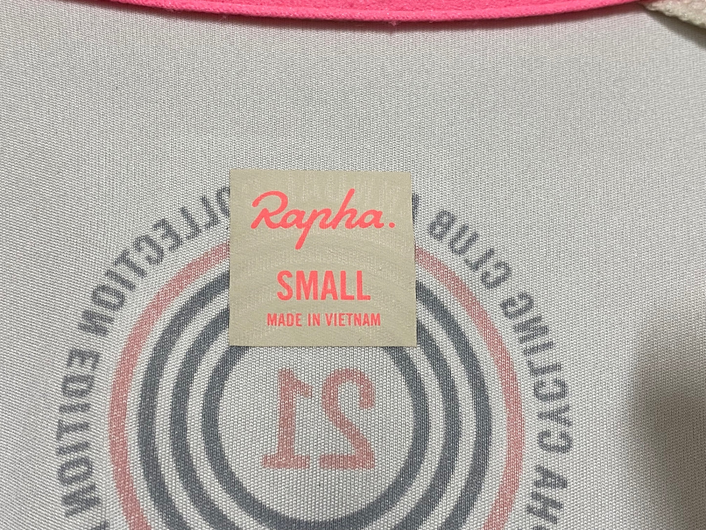 JB926 ラファ Rapha RCC 2021 ANNUAL PT TRAINING JERSEY 半袖サイクルジャージ 総柄 S