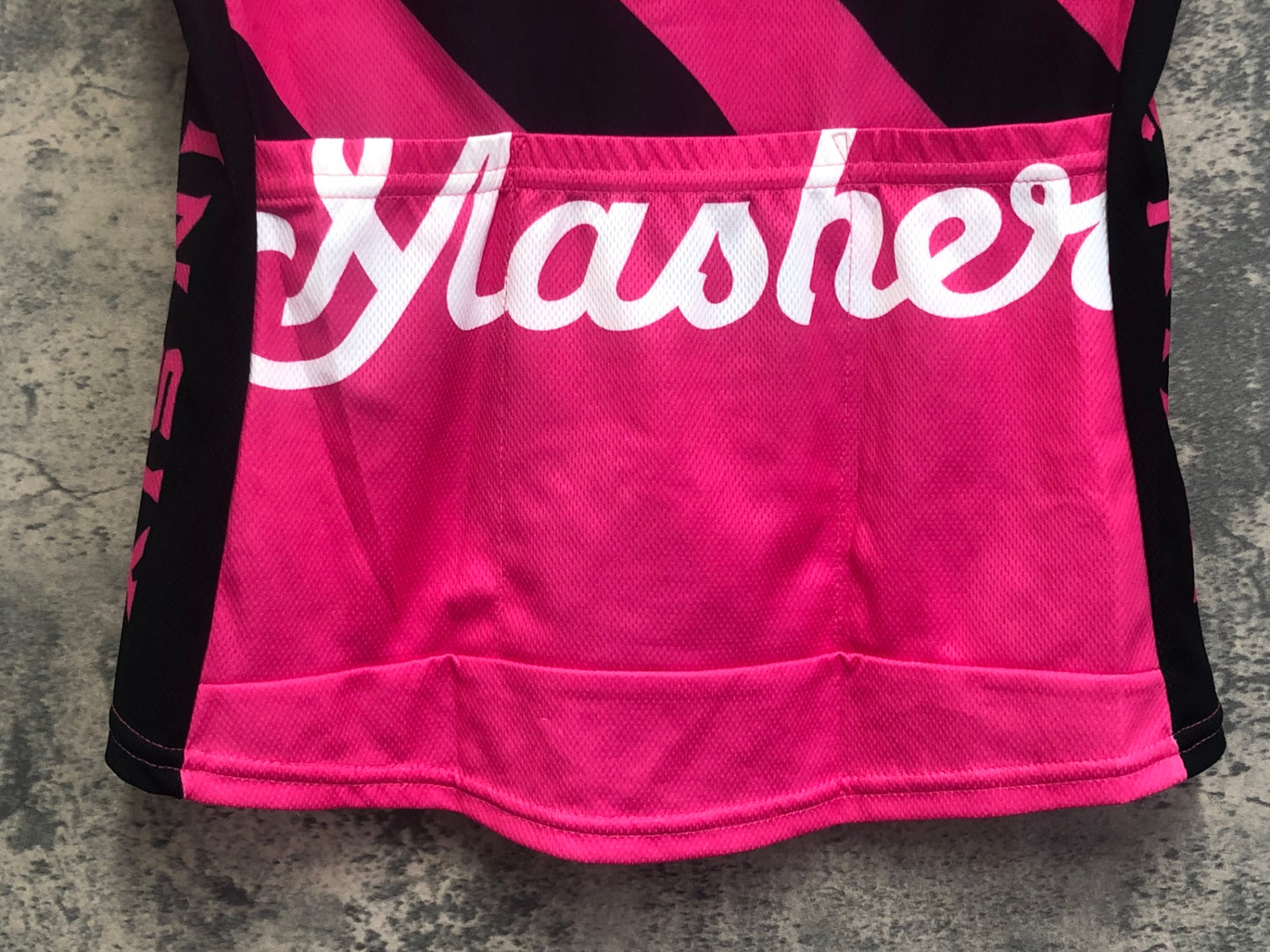 IW591 ツインシックス TWIN SIX 半袖 サイクルジャージ 黒ピンク women's M