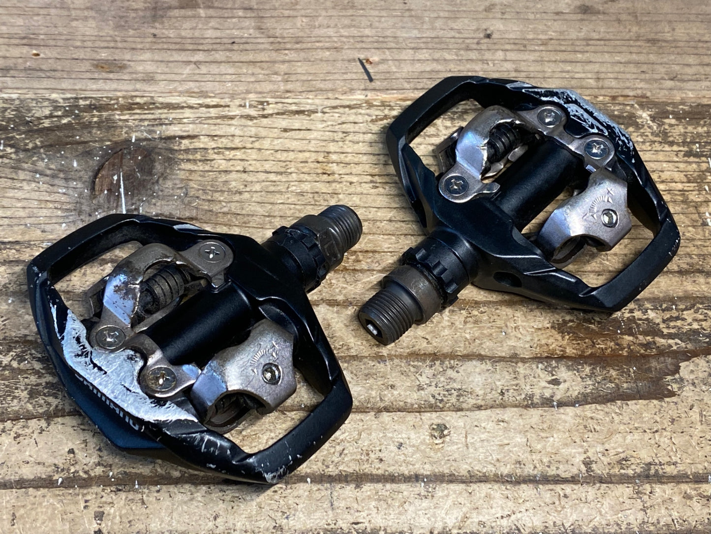 IQ489 シマノ SHIMANO PD-M530 ビンディングペダル SPD 黒