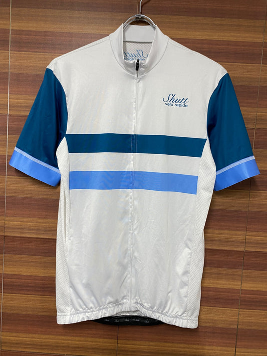IO552 Shutt velo rapide 半袖 サイクルジャージ 白 XL