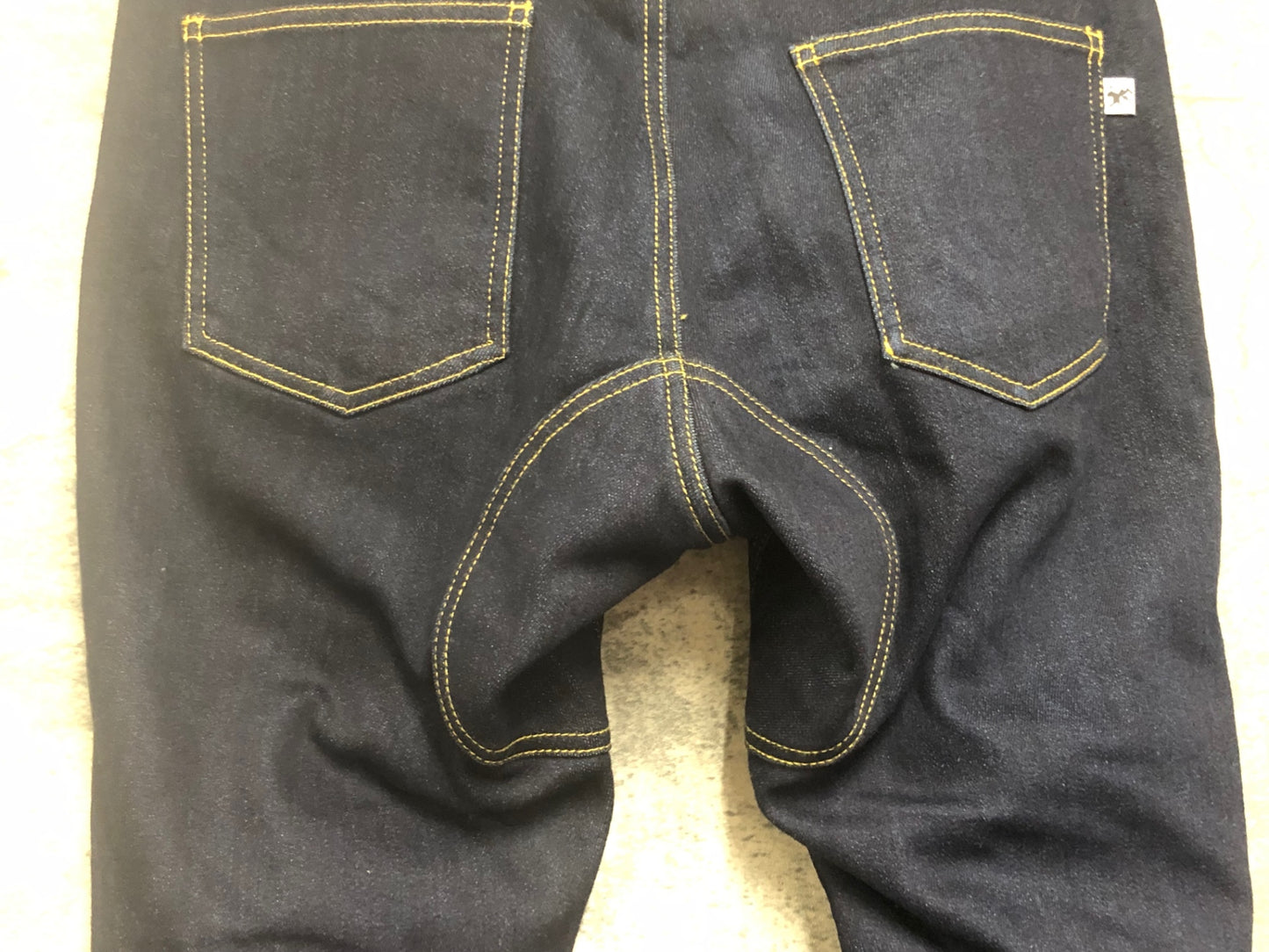 IX303 カペルミュール KAPELMUUR サイクルパンツ デニムパンツ 紺 L