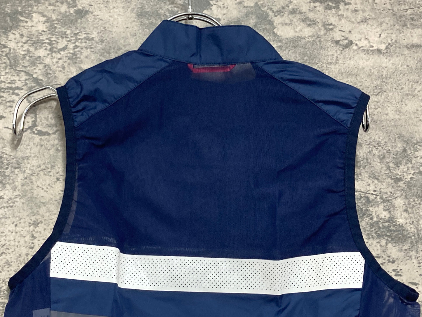 IY120 ラファ Rapha Brevet ジレ サイクルベスト S ダークブルー