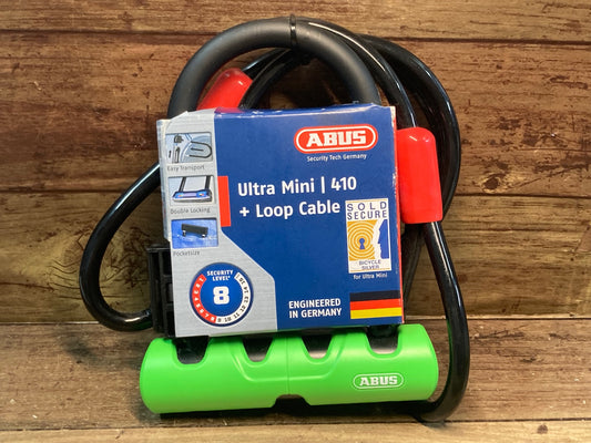 IJ979 アブス ABUS Ultra Mini 410 Loop Cable U字ロック