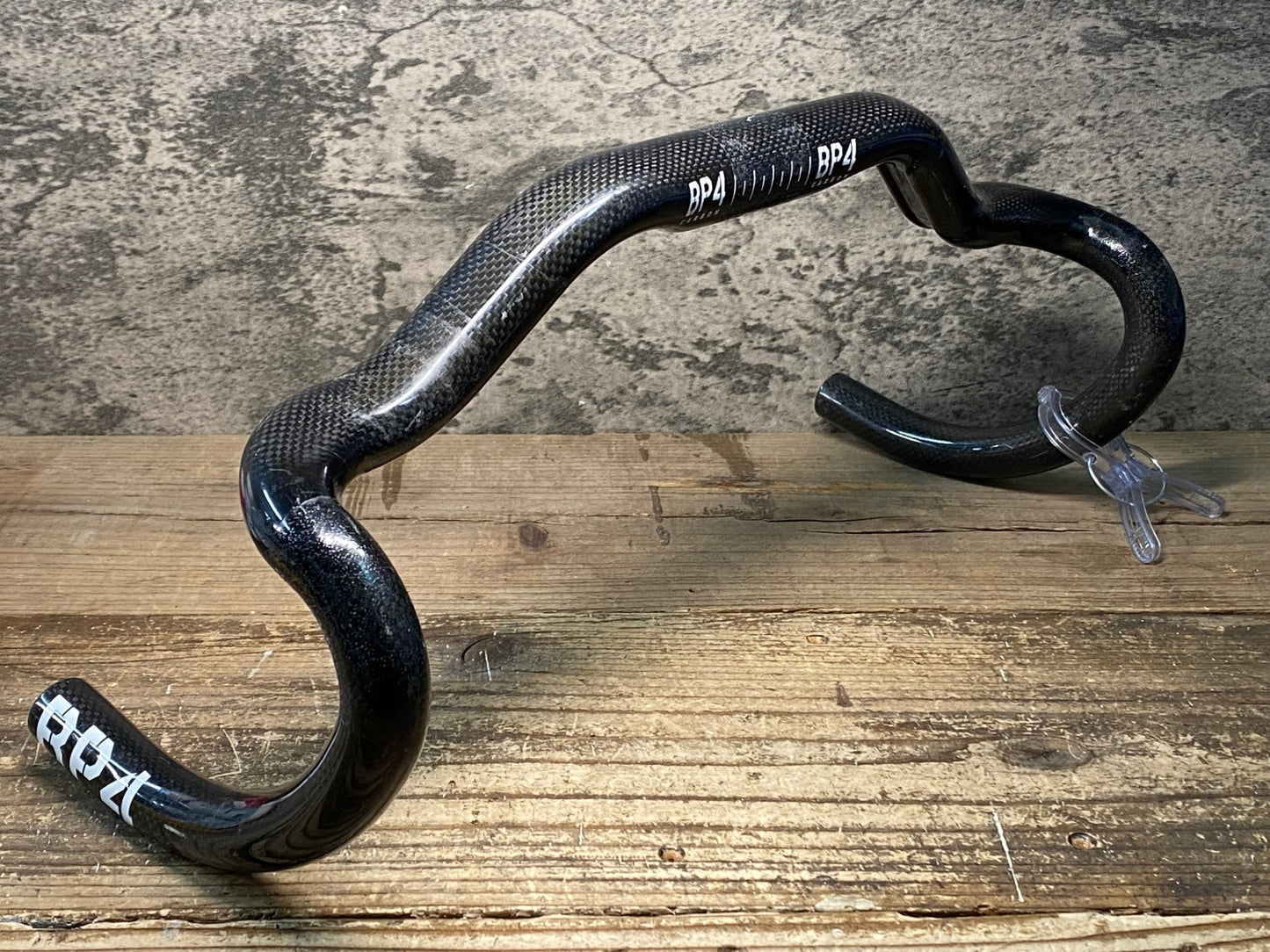 JB565 ビーピーフォー BP4 カーボン ドロップハンドル エンドC-C420mm Φ31.8 アングル54mm