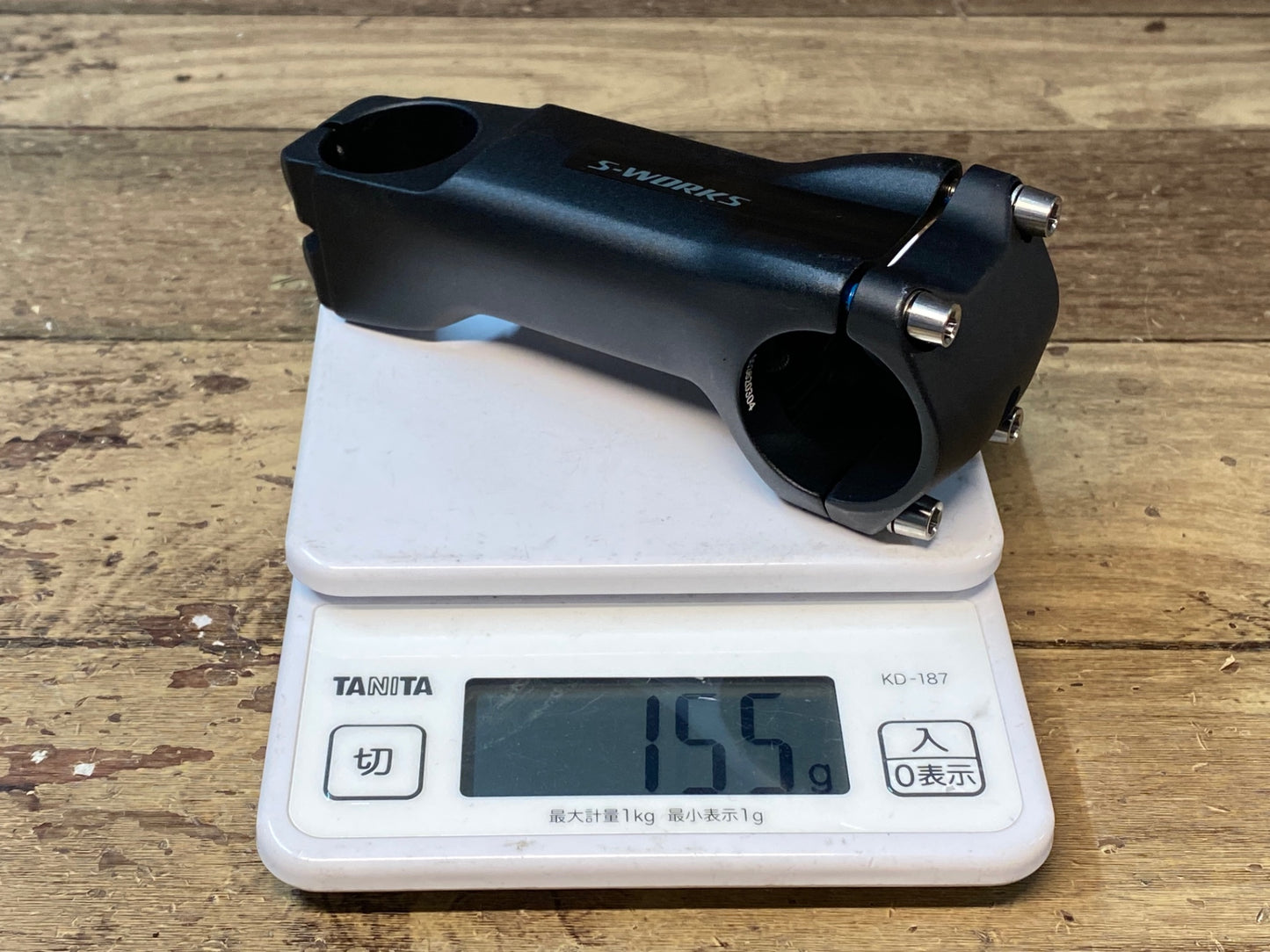 IK336 スペシャライズド SPECIALIZED S-WORKS TARMAC STEM アルミ ステム 黒 100mm Φ31.8 OS 6°