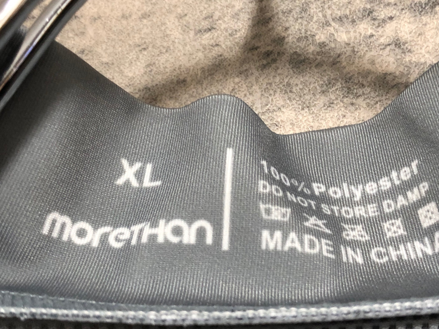 IX609 モーゼン morethan サイクルベスト ジレ XL グレー 背面傷み多