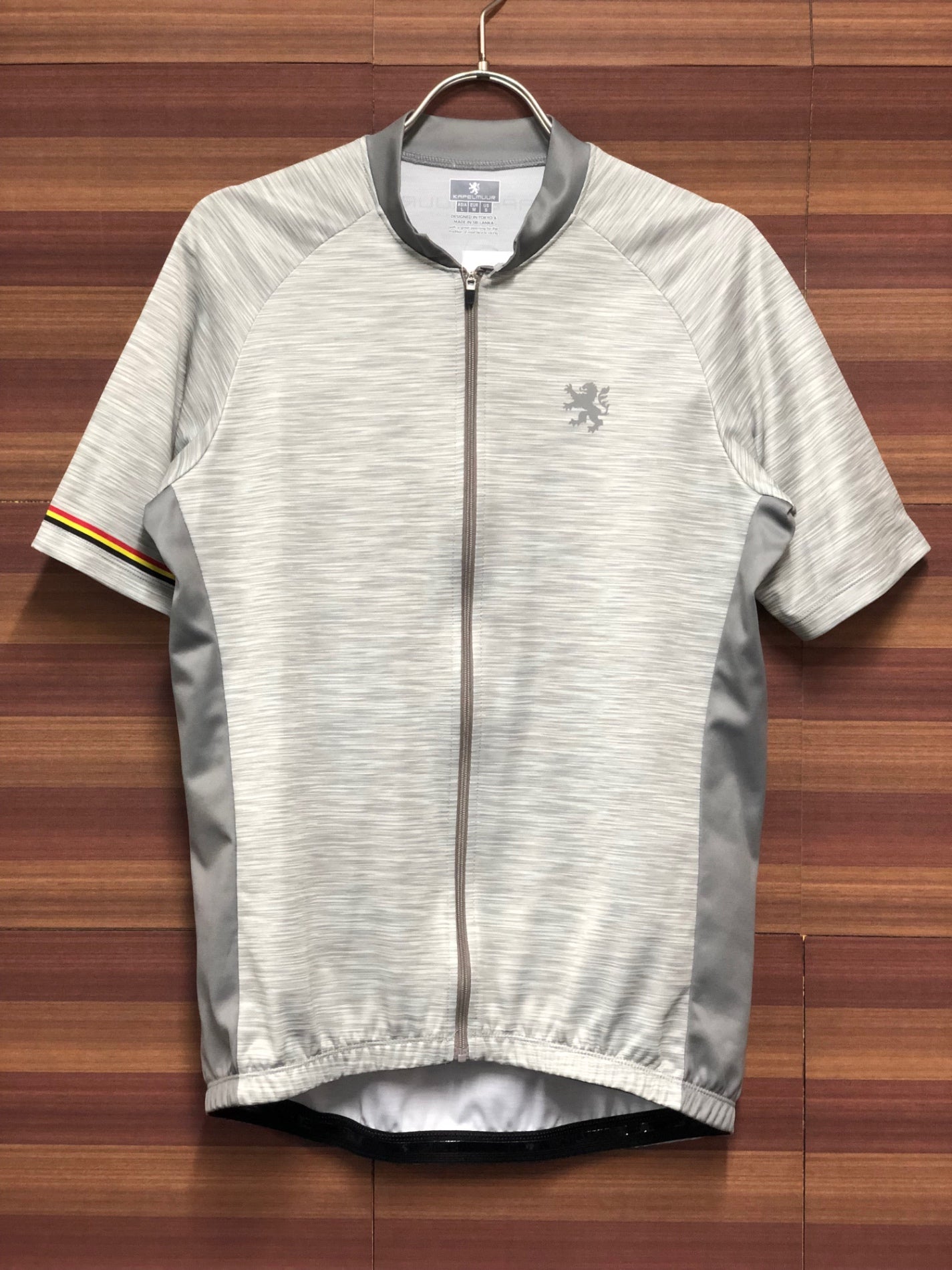 IO228 カペルミュール kapelmuur 半袖サイクルジャージ 白 L