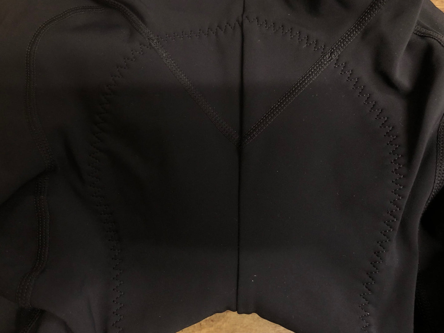 IX038 レリック reric ビブタイツ 黒 S 裏起毛 防風