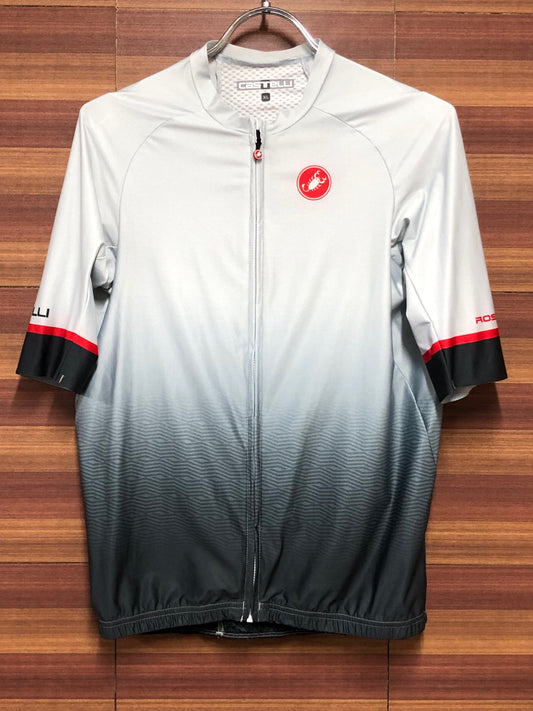 IH752 カステリ CASTELLI ROSSO CORSA 半袖 サイクルジャージ グレー XL