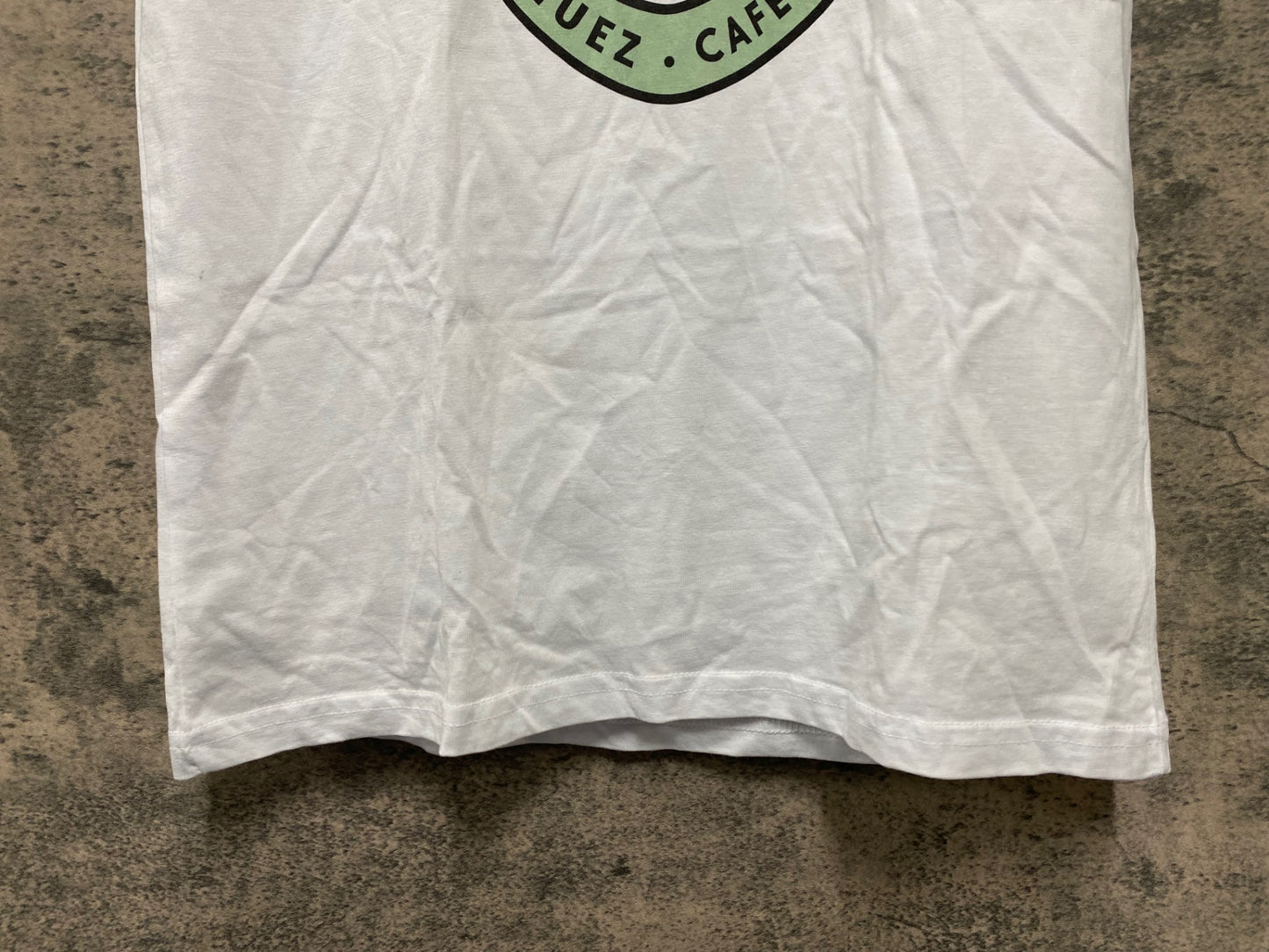 IU449 カフェドシクリステ Cafe du Cycliste 半袖 Tシャツ 白 XS