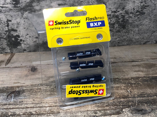 IO689 スイスストップ SWISS STOP FLASH PRO BXP ブレーキシュー 前後セット アルミ用