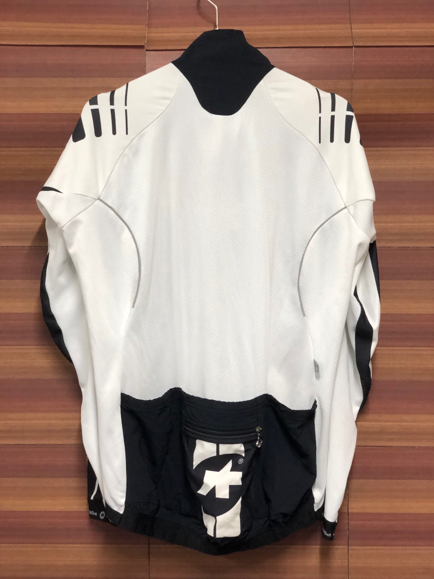 IT809 アソス assos INTERMEDIATE S longSleeve airBlock jersey Training 長袖 サイクルジャージ 白 黒 M 裏起毛