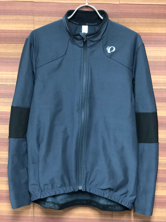 IP911 パールイズミ PEARL iZUMi 長袖 サイクルジャケット 黒 グレー L 裏起毛