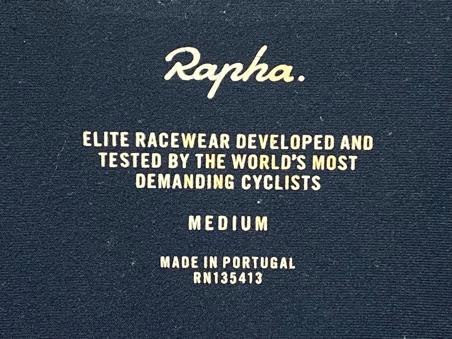 IS670 ラファ RAPHA PRO TEAM LONG SLEEVE THERMAL JERSEY 長袖サイクルジャージ 紺 M ※袖ロゴひび割れ