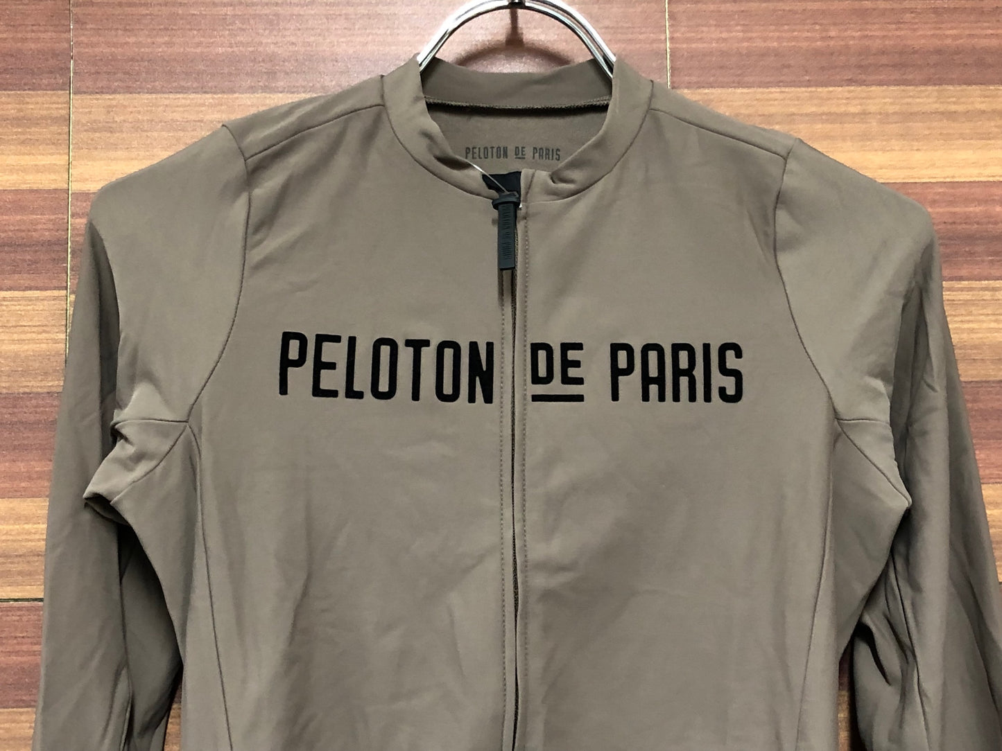 IM068 プロトンドパリ PELOTON DE PARIS BELGIAN SOFTSHELL JACKET 長袖サイクルジャケット バーガンディー S