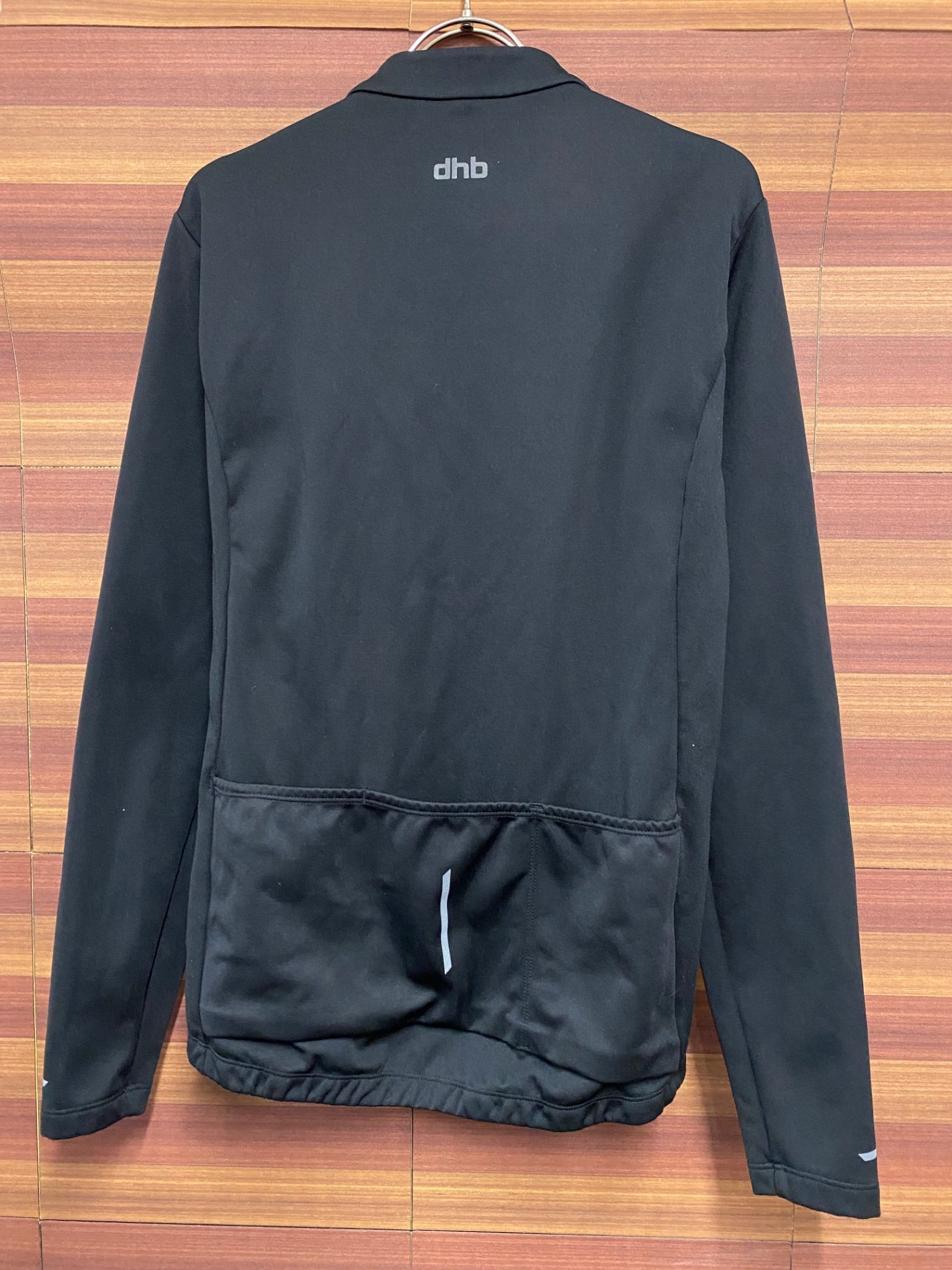 IQ604 dhb 長袖 サイクルジャージ 黒 S 裏起毛