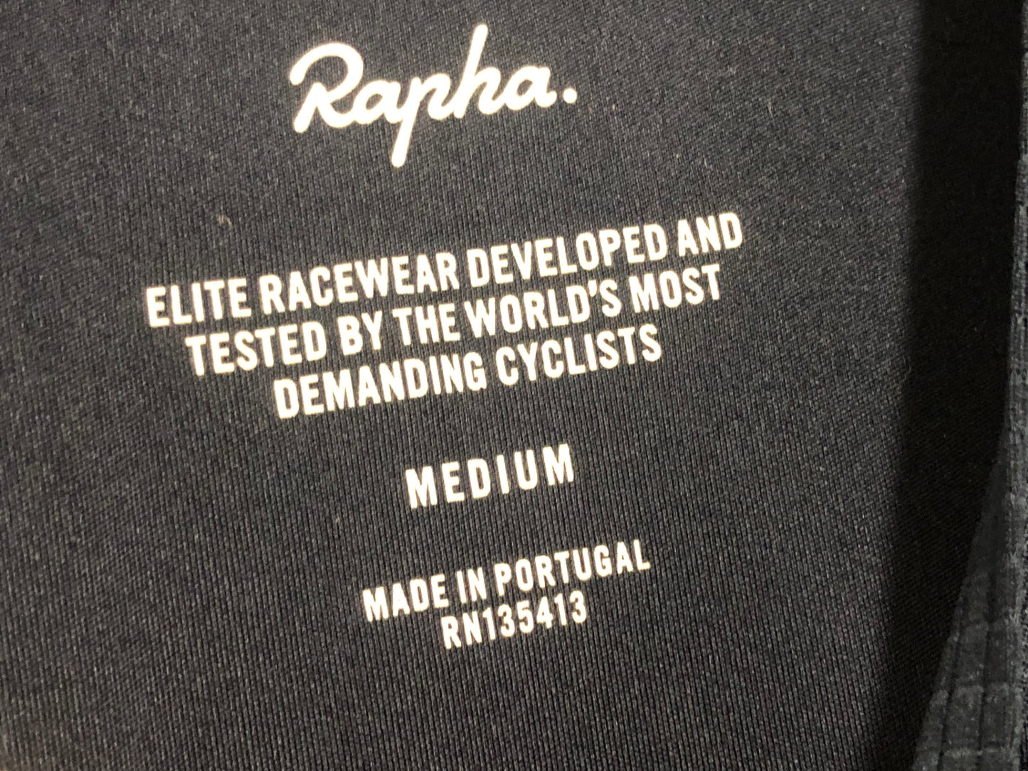 IX314 ラファ Rapha PRO TEAM FLYWEIGHT JERSEY 半袖 サイクルジャージ 紺 M