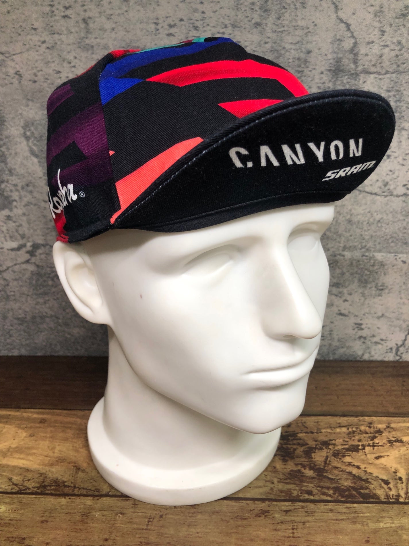 IT279 ラファ Rapha 2018 CANYON SRAM CAP サイクルキャップ 黒 フリーサイズ