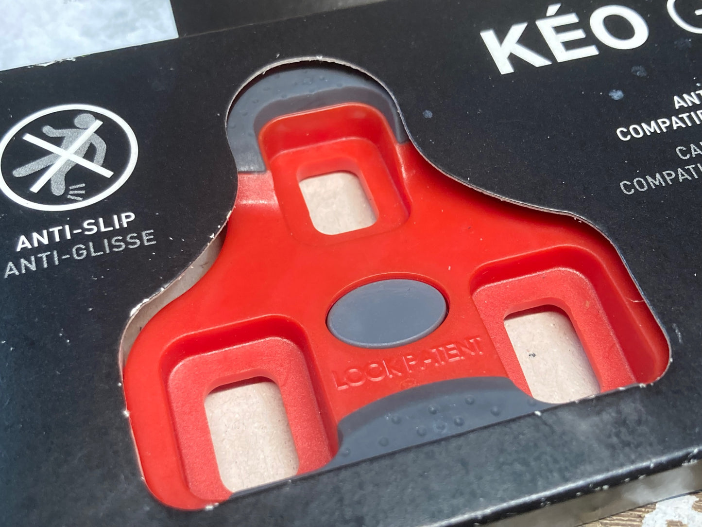 IN063 ルック LOOK ケオ KEO GRIP クリート 赤 9°