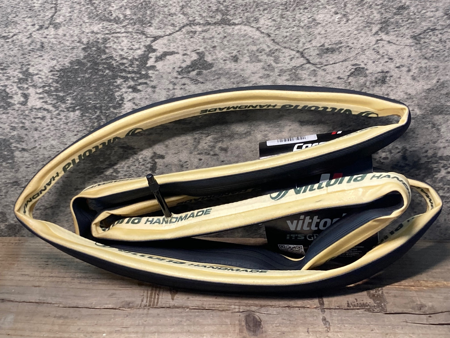 IY384 ビットリア Vittora コルサ CORSA ITS GRAPHENE チューブラー タイヤ 700c 25-28” 未使用