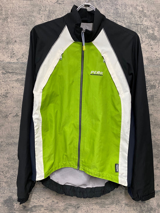 JC888 ピークパフォーマンス Peak Performance サイクルジャケット 黒緑 M