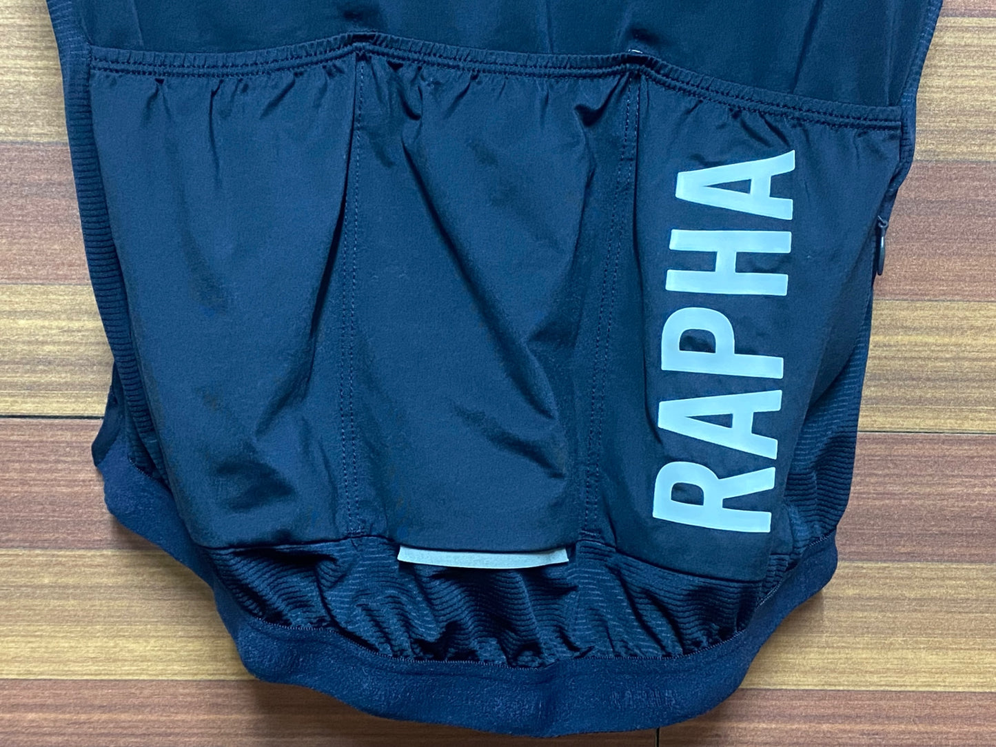 HW063 ラファ Rapha プロチームトレーニングジャージ PRO TEAM TRAINING JERSEY 半袖サイクルジャージ XSサイズ 黒オレンジ