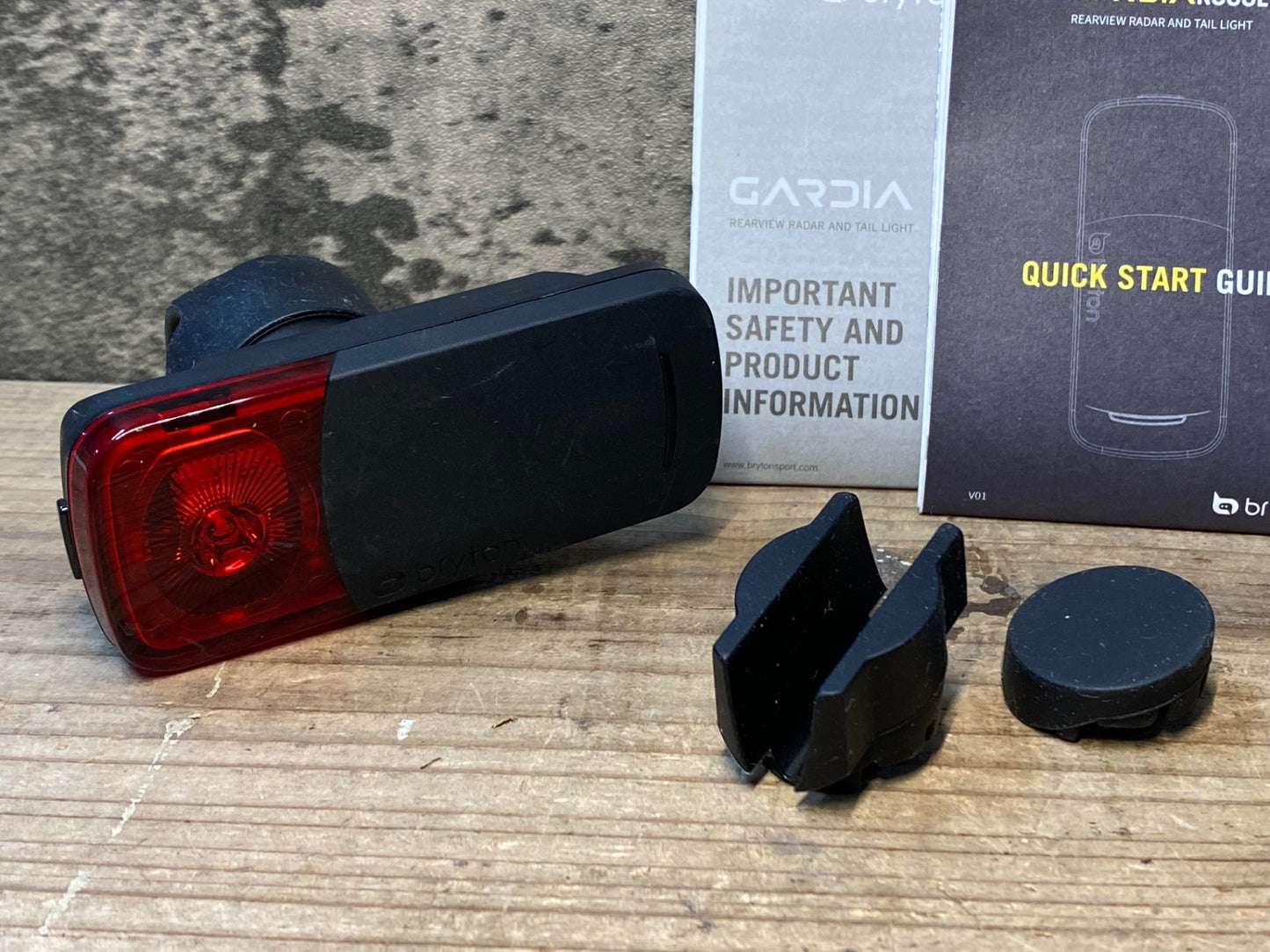 IY976 ブライトン bryton Gardia R300L リアビューレーダー リアライト ※動作確認済