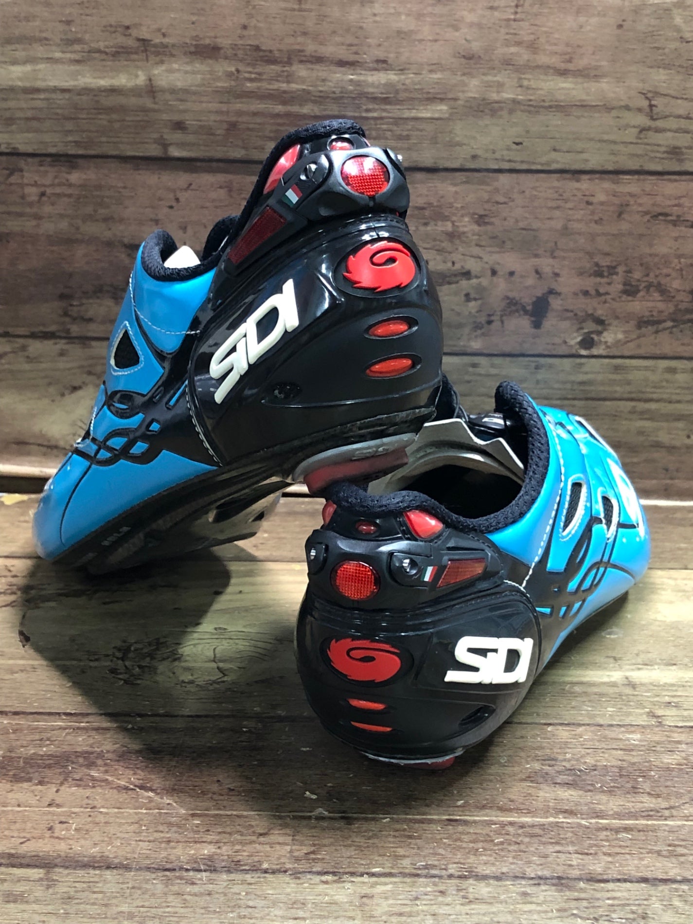 IF660 シディ SIDI SHOT ビンディングシューズ EU46 青 インソール欠品