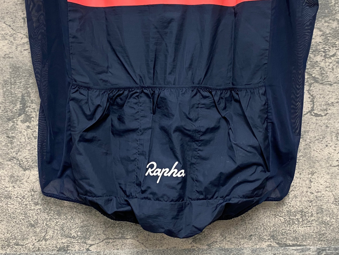 JB010 ラファ Rapha BREVET GILET WITH POCKETS サイクルベスト ジレ 紺 L