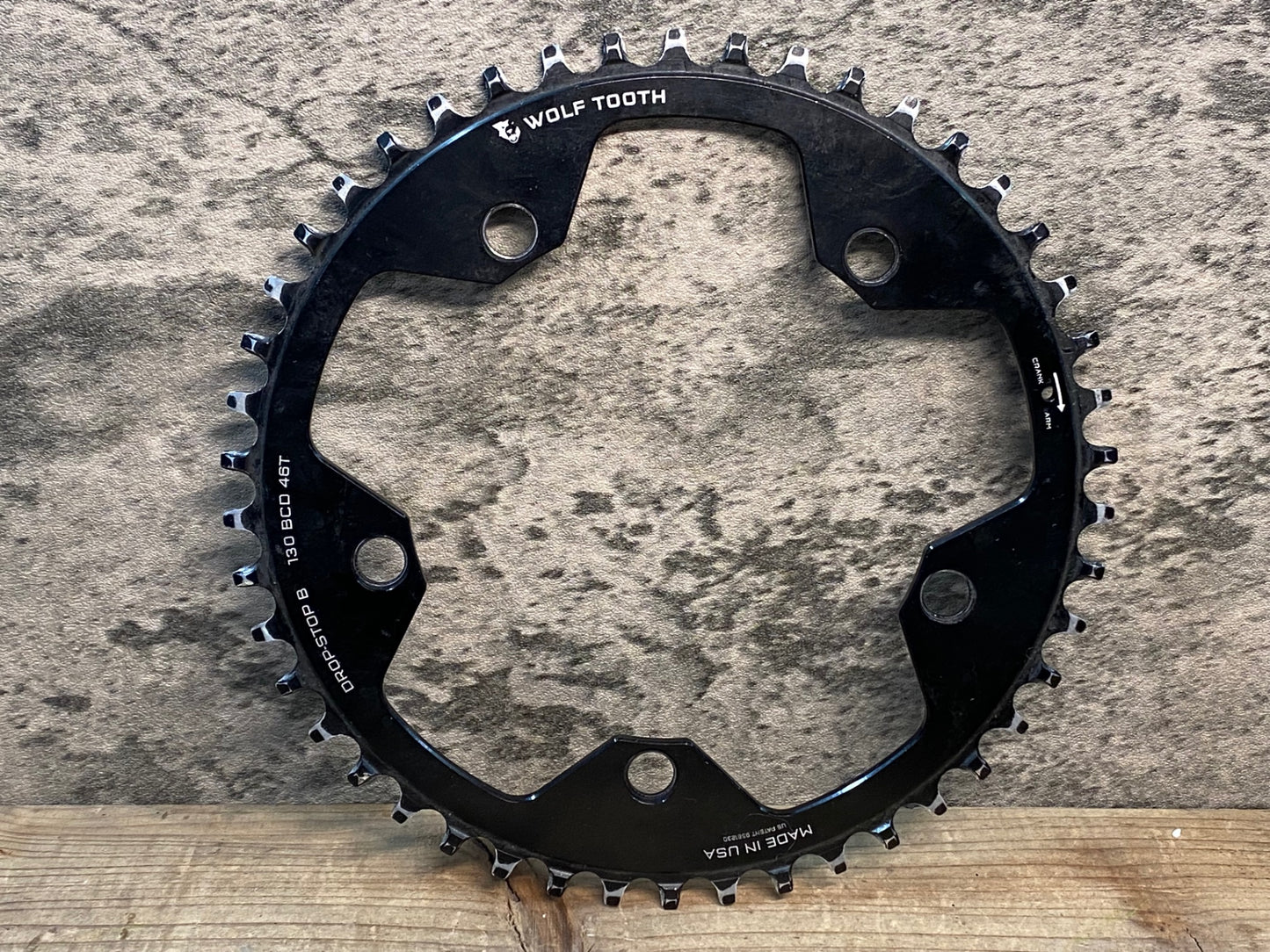 IM087 ウルフトゥース WOLF TOOTH ナローワイドチェーンリング 46T PCD130 5ARM