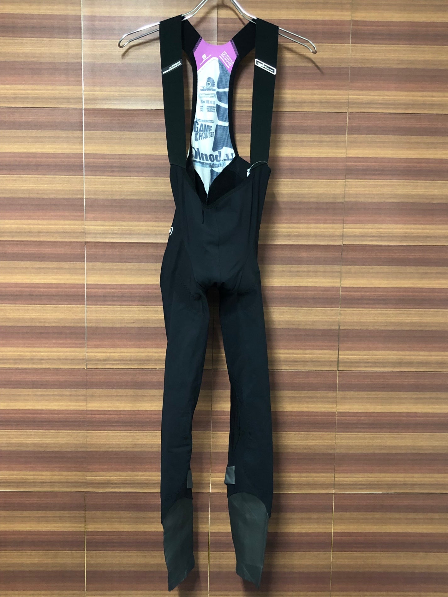 IN372 アソス Assos LL.bonka 裏起毛 ビブタイツ 黒 S