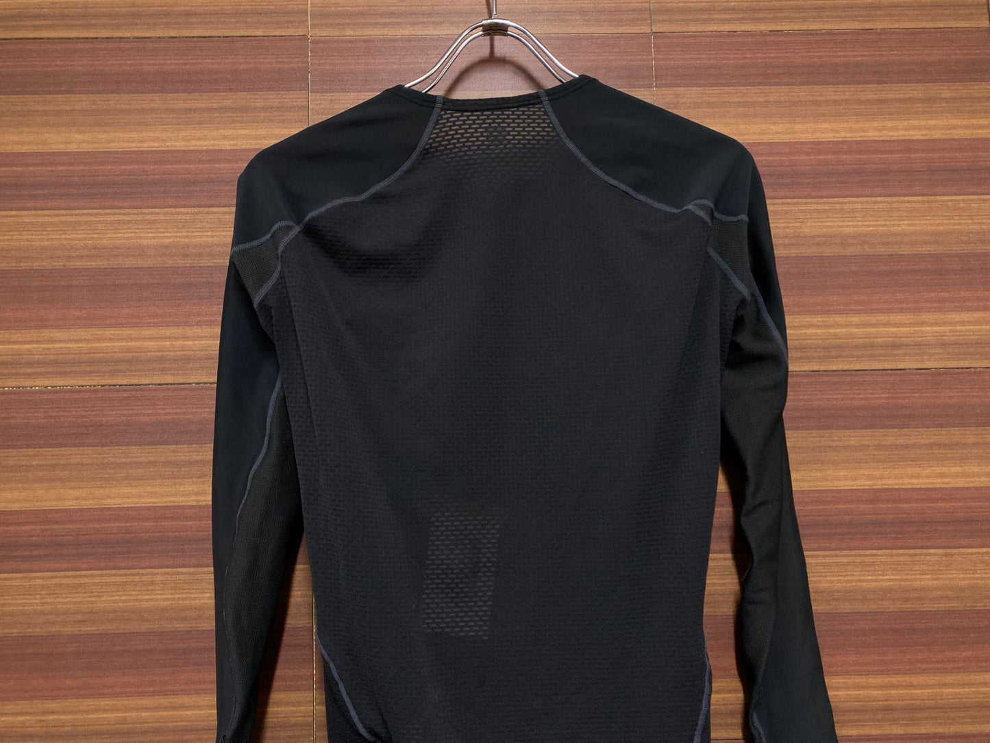 IH495 パールイズミ PEARL iZUMi 長袖 べースレイヤー メッシュ cold black S