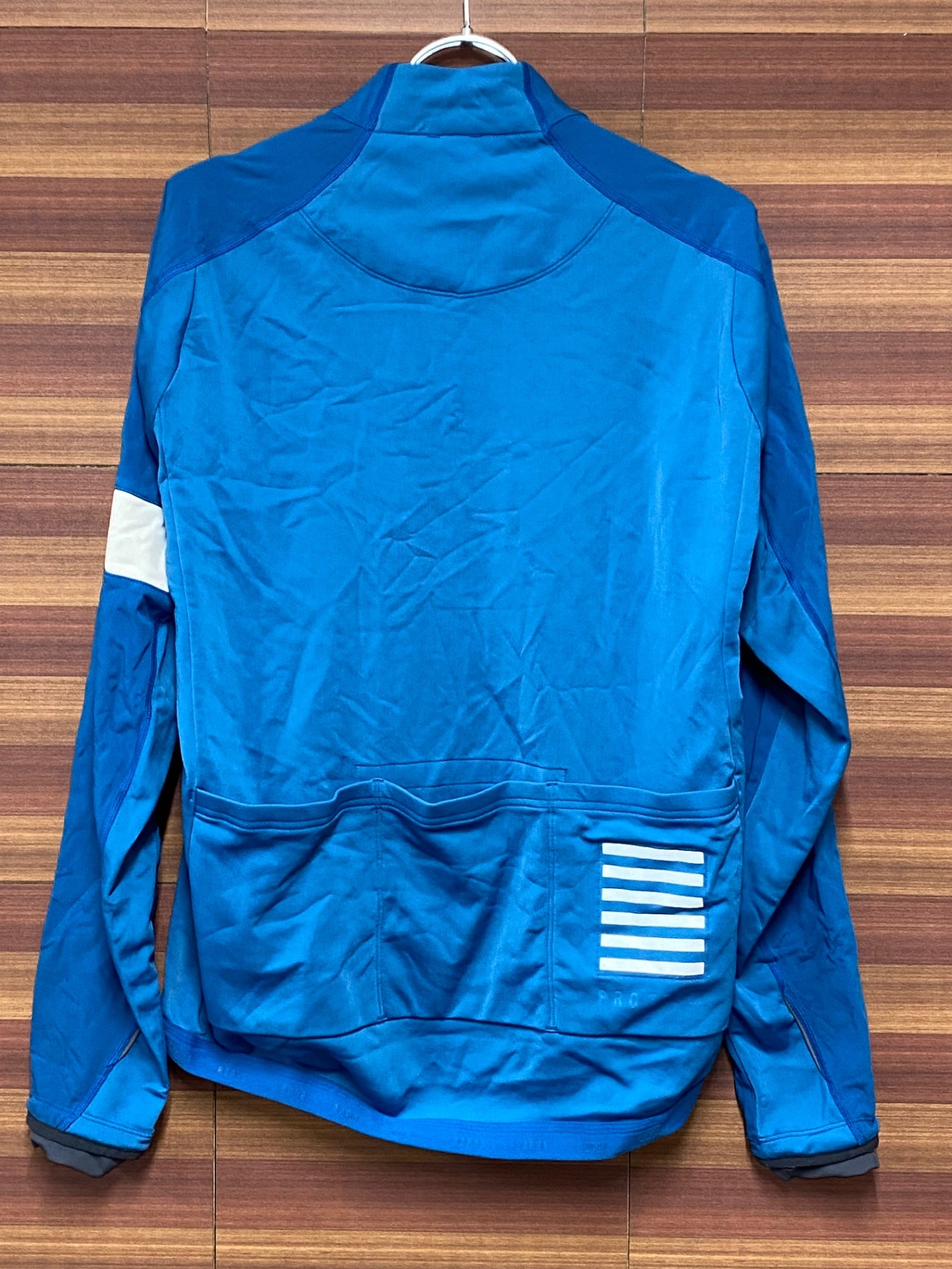 IN608 ラファ Rapha PRO TEAM JACKET 長袖 サイクルジャケット 青 L ※擦れ