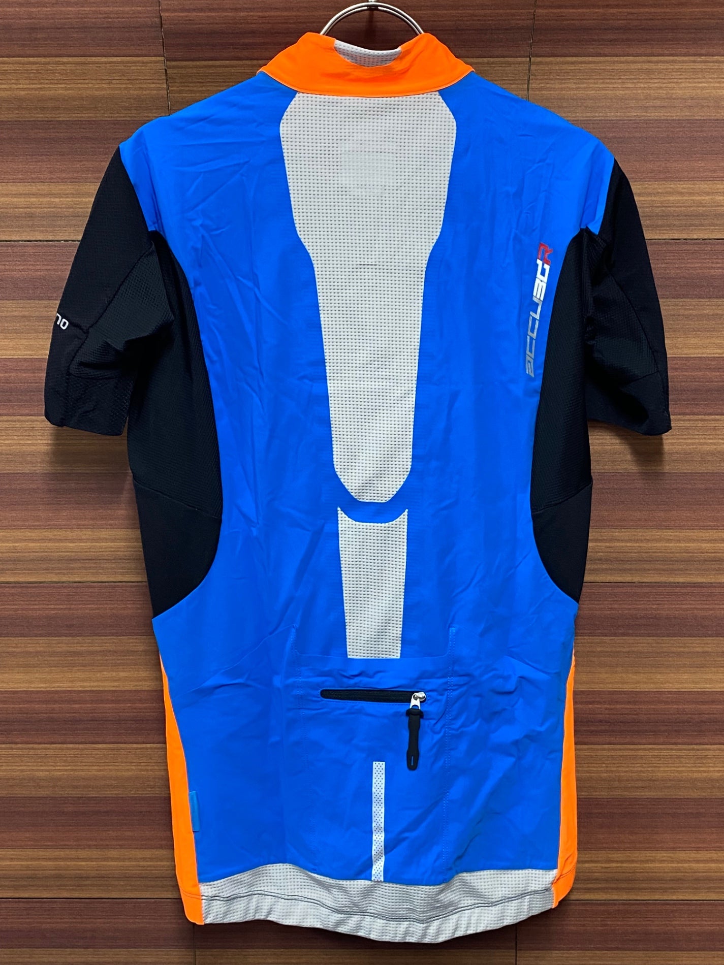 IT957 シマノ SHIMANO ACCU3DR 半袖 サイクルジャージ 青黒 XL