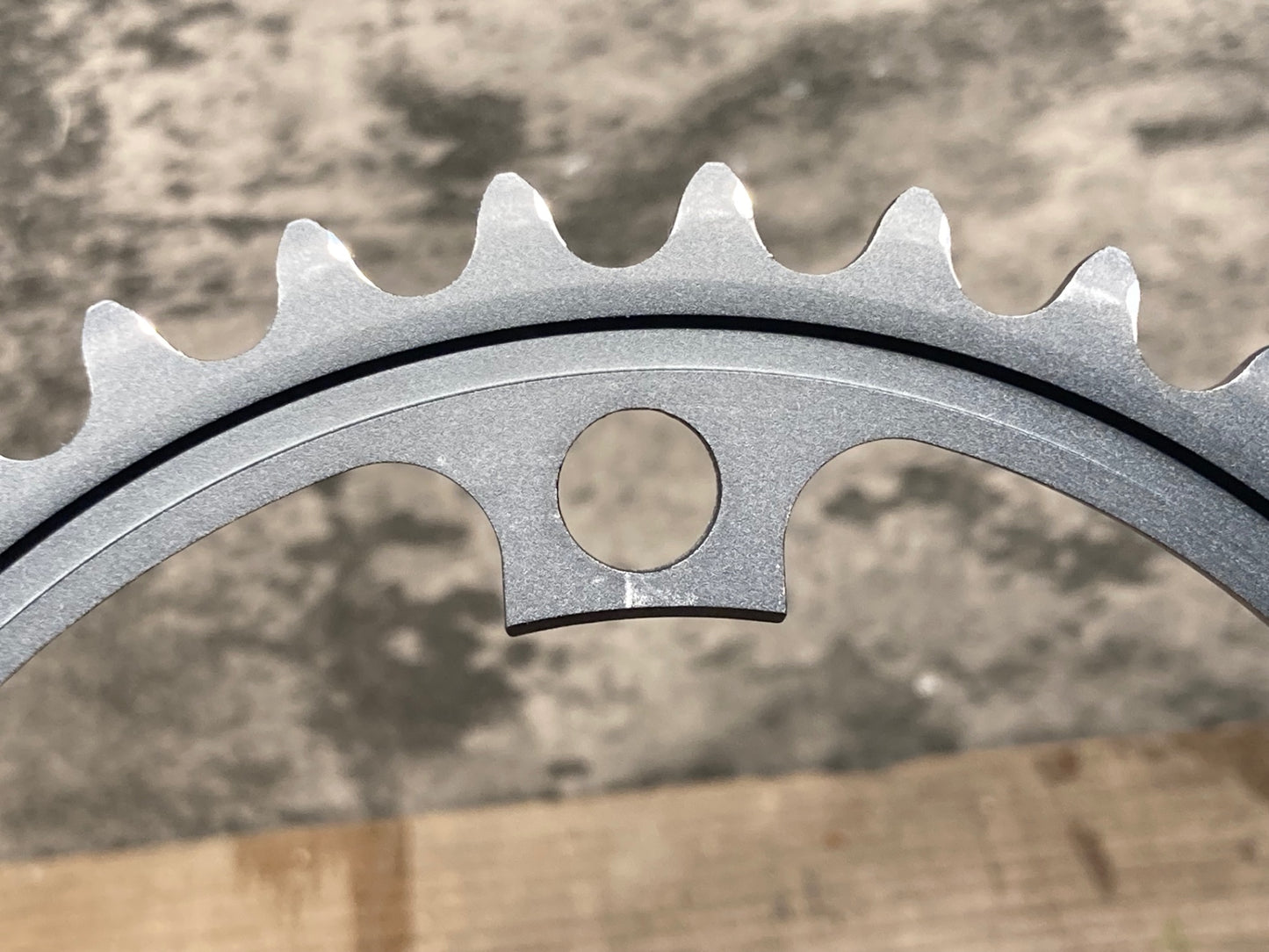 IT791 シマノ SHIMANO アルテグラ ULTEGRA FC-R8000 チェーンリング 52/36T ※接着不良の疑いありジャンク