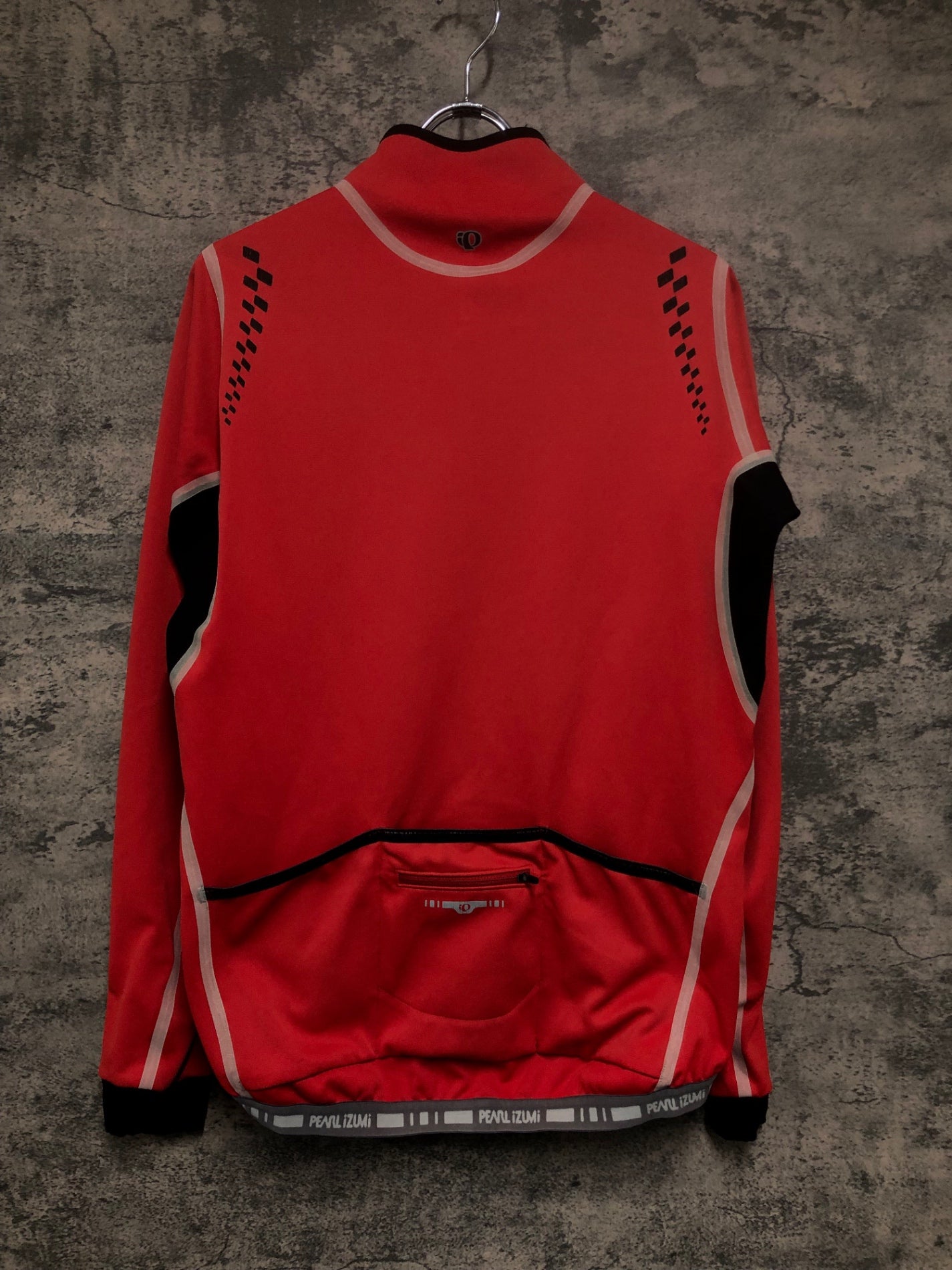 IW548 パールイズミ PEARL iZUMi 長袖 サイクルジャケット 赤 L 裏起毛 THERMODRESS NEO