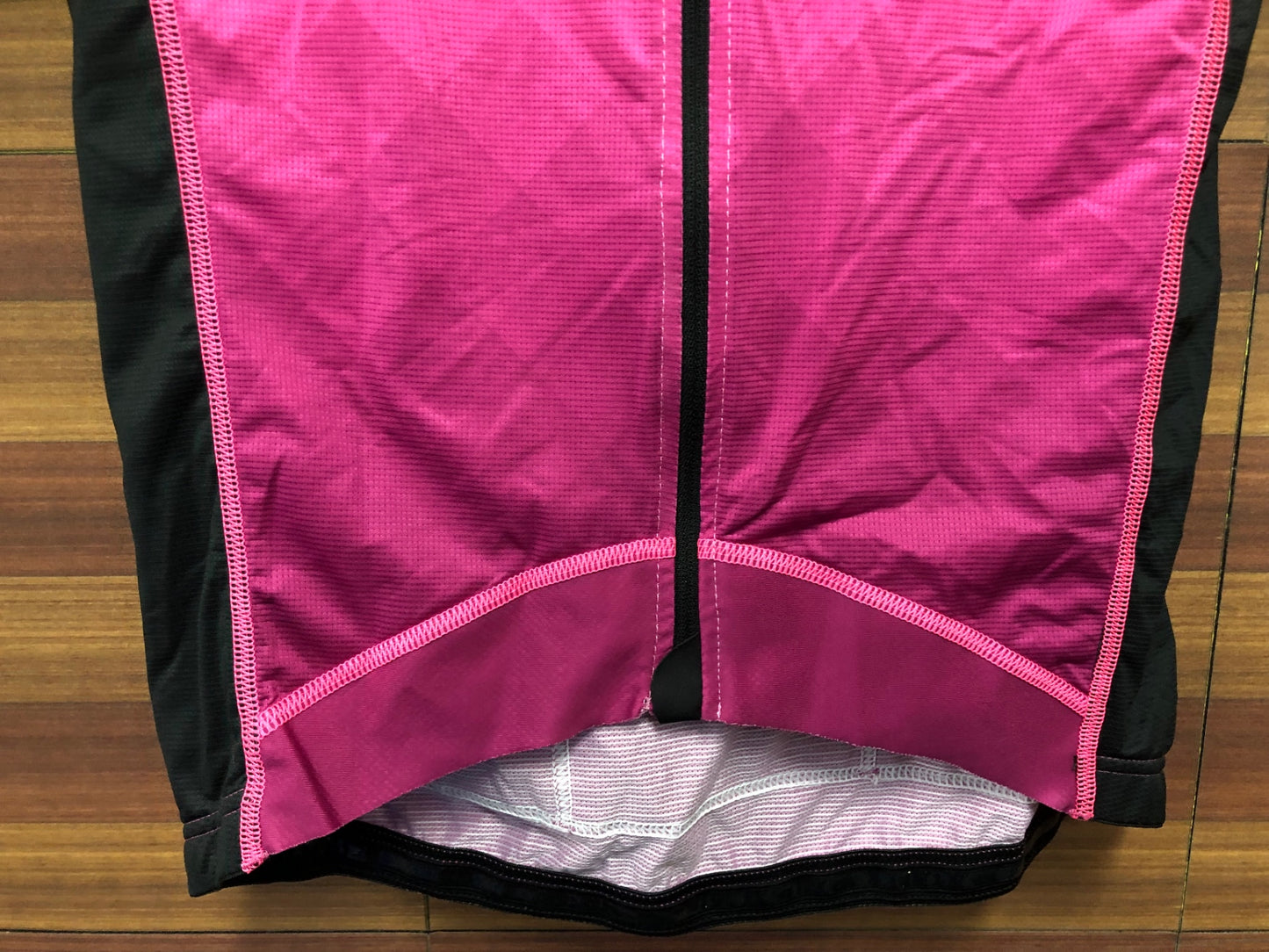 IO743 アレ ALE 半袖 サイクルジャージ ピンク 黒 M