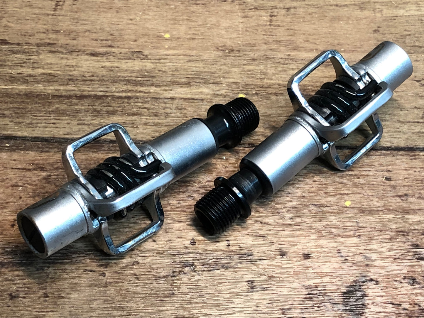 IR225 クランクブラザーズ crankbrothers エッグビーター eggbeater 1 ビンディングペダル クロモリシャフト シルバー